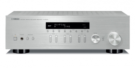 Yamaha R-N303D sølv stereoreceiver med nettverk i gruppen Lyd til hjemmet / Forsterkere / Stereoforsterker hos BRL (159RN303DSI)