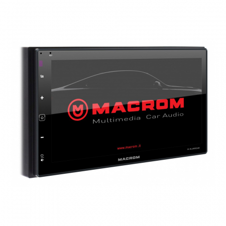 Macrom M-DL3300DAB, bilstereo med Bluetooth, DAB och 2 par lavnivåutganger i gruppen Billyd / Bilstereo / 2-din spiller hos BRL Electronics (175MDL6800DAB)