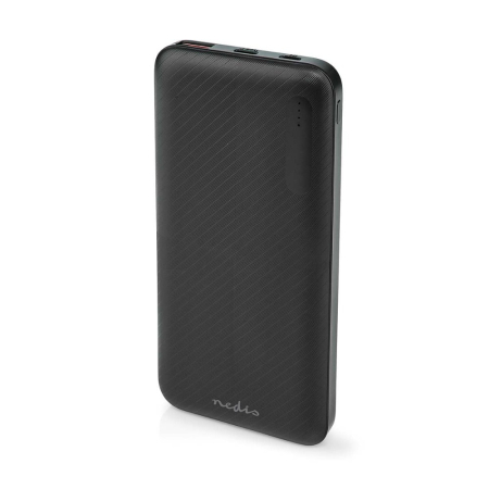 Nedis powerbank, 10 000 mAh i gruppen Lyd til hjemmet / Tilbehør / Powerbanks hos BRL (176BKPD10000BK)