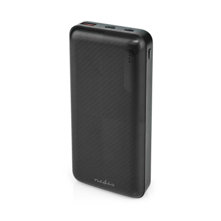 Nedis powerbank, 20 000 mAh i gruppen Lyd til hjemmet / Tilbehør / Powerbanks hos BRL (176BKPD20000BK)