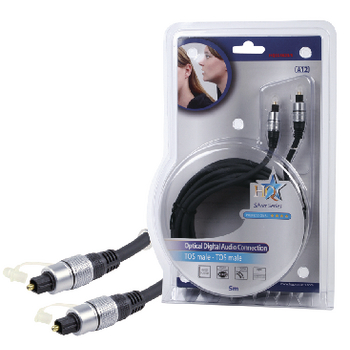 HQ Optisk Toslink kabel i gruppen Lyd til hjemmet / Kabler / Digital kabel hos BRL Electronics (176HQSS4623V)