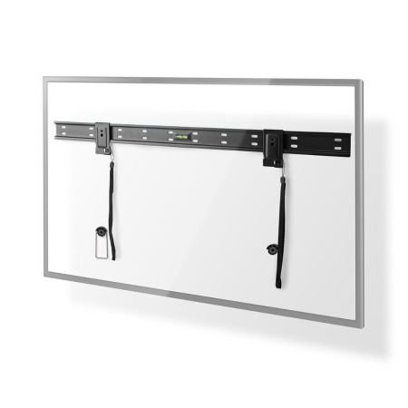 Nedis fast TV-veggfeste, opptil 90 tommer, maks 50 kg i gruppen Lyd til hjemmet / Tilbehør / Tilbehør til TV hos BRL (176TVWM1076BK)