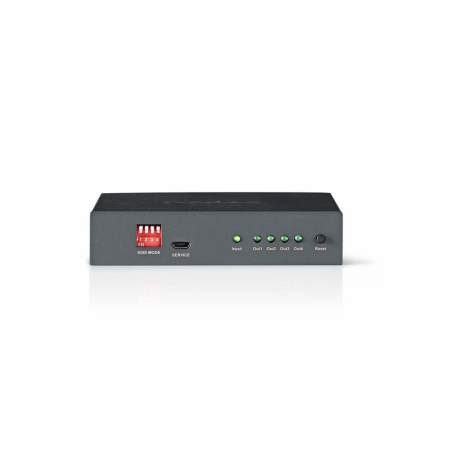 Nedis HDMI-splitter 4-port - 1x HDMI-ingång & 4x HDMI-utgångar i gruppen Lyd til hjemmet / Kabler / HDMI kabler hos BRL Electronics (176VSPL3404AT)