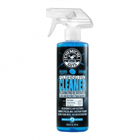 Chemical Guys Foam And Wool Citrus Based Pad Cleaner rengöring av polertrissor, 473 ml i gruppen Billyd / Bilpleie / Vedlikehold hos BRL Electronics (179BUF33316)
