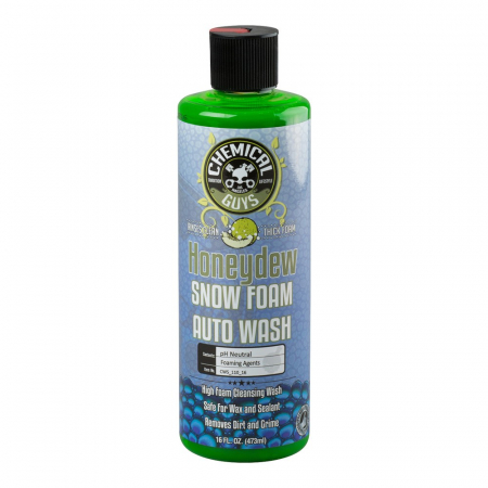 Chemical Guys Honeydew Snow Foam skummande bilschampo, 473 ml i gruppen Billyd / Tilbehør / Bilpleie / Vask og rengjøring hos BRL Electronics (179CWS11016)