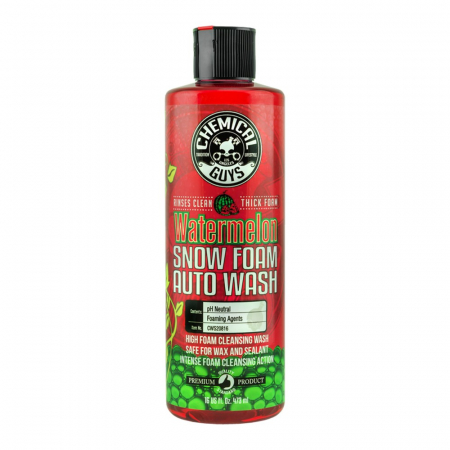 Chemical Guys Watermelon Snow Foam skummande bilschampo, 473 ml i gruppen Billyd / Bilpleie / Bilshampo hos BRL Electronics (179CWS20816)
