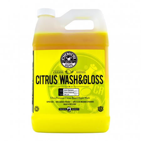 Chemical Guys Citrus Wash & Gloss bilschampo, 3.7 liter i gruppen Billyd / Tilbehør / Bilpleie / Vask og rengjøring hos BRL Electronics (179CWS301)