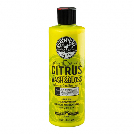 Chemical Guys Citrus Wash & Gloss bilschampo, 473 ml i gruppen Billyd / Bilpleie / Bilshampo hos BRL Electronics (179CWS30116)