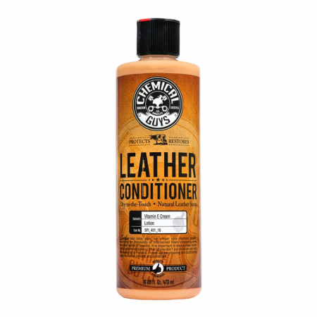 Chemical Guys Leather Conditioner, 473 ml i gruppen Billyd / Bilpleie / Interiør hos BRL Electronics (179SPI40116)