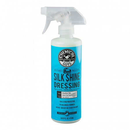 Chemical Guys Silk Shine Dressing återställer plast och gummi, 473 ml i gruppen Billyd / Bilpleie / Motortvask hos BRL Electronics (179TVD10916)