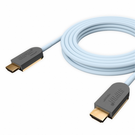 Supra HDMI AOC med fiberoptik, 10 meter