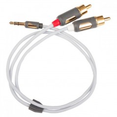 Supra MP-Cable 3,5mm Stereo x 2RCA 2 meter i gruppen Lyd til hjemmet / Kabler / 3.5mm kabel hos BRL Electronics (215MPMINI2RCA)