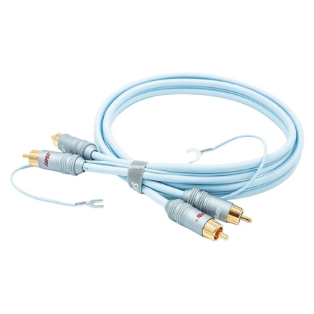 Supra Phono 2RCA-SC signalkabel for platespiller, 0.7 meter i gruppen Lyd til hjemmet / Kabler / Analog kabel hos BRL (215PHONO2RCASC07)