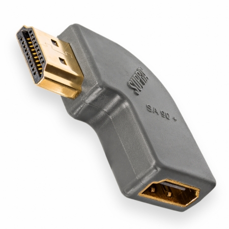 Supra SA90 Plus, HDMI-vinkeladapter i gruppen Lyd til hjemmet / Kabler / Kontakter hos BRL Electronics (215SA90P)
