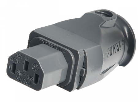 Supra SWF10s IEC-kontakt i gruppen Lyd til hjemmet / Kabler / Strømkabel hos BRL Electronics (215SWF10S)