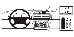 Brodit Forsterket ProClip, Volkswagen Passat 97-05 i gruppen Billyd / Hva passer i min bil / Volkswagen / Passat / Passat B5 1997-2005 / Øvrig Passat B5 1997-2005 hos BRL (240213403)