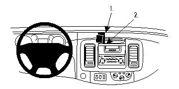 Brodit Forsterket ProClip, Nissan/Opel/Renault i gruppen Billyd / Hva passer i min bil / Renault / Trafic / Trafic 2001-2014 hos BRL (240213461)