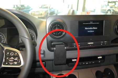 Brodit Forsterket ProClip, Mercedes Benz Sprinter 19- i gruppen Billyd / Hva passer i min bil / Mercedes / Sprinter / Sprinter 2019-2023 hos BRL (240213556)
