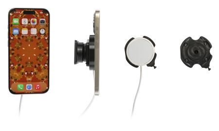 Brodit Feste med kuleledd, Apple iPhone 12/12 Mini/12 Pro/12 Pro Max/13/13 Mini/13 Pro/13 Pro Max/14/14 Plus m. fl. i gruppen Billyd / Smartphone til bilen / Fester og tilbehør hos BRL (240216173)