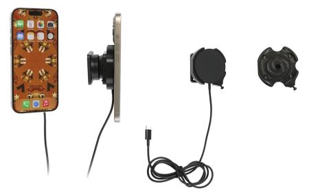 Brodit Feste med kuleledd, Apple iPhone 12/12 Mini/12 Pro/12 Pro Max/13/13 Mini/13 Pro/13 Pro Max/14/14 Plus m. fl. i gruppen Billyd / Smartphone til bilen / Fester og tilbehør hos BRL (240216323)