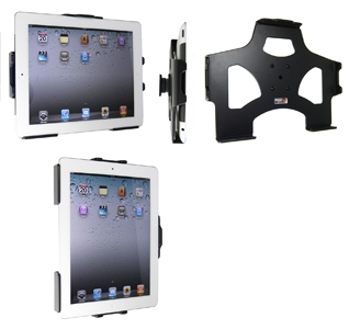 Brodit Passiv holder med kuleledd, Apple iPad 2 (A1395, A1396, A1397)/3rd Gen (A1416, A1430, A1403)/4th Gen (A1458, A1459, A1460)/With Retina (Lightning Connector) i gruppen Billyd / Smartphone til bilen / Mobilholdere hos BRL (240511244)