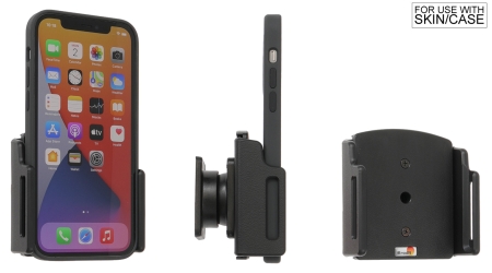 Brodit Passiv holder med kuleledd, Apple iPhone 12/12 Pro/12 Pro Max/13/13 Pro/13 Pro Max/14/14 Plus/14 Pro Max/15 Plus/15 Pro Max/16 Plus/16 Pro Max/6 Plus/6S Plus/7 Plus/8 Plus/X/Xs/Xs Max i gruppen Billyd / Smartphone til bilen / Mobilholdere hos BRL (240511698)