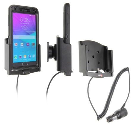 Brodit Aktiv holder med sigarettkontakt, Samsung Galaxy Note 4  i gruppen Billyd / Smartphone til bilen / Mobilholdere hos BRL (240512694)