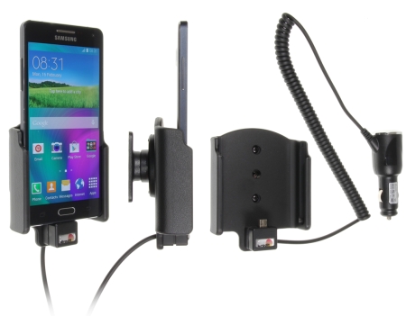 Brodit Aktiv holder med cigarettkontakt, Samsung Galaxy A5 SM-A500/J3 2017 (J330F, J330G) i gruppen Billyd / Smartphone til bilen / Mobilholdere hos BRL (240512713)