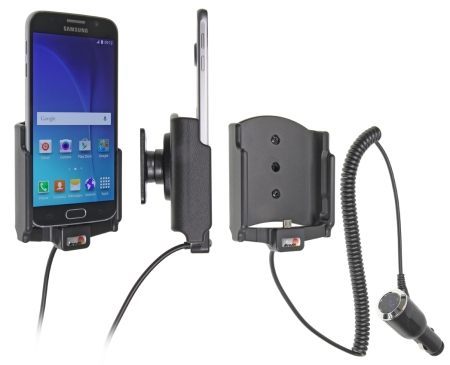 Brodit Aktiv holder med sigarettkontakt, Samsung Galaxy S6  i gruppen Billyd / Smartphone til bilen / Mobilholdere hos BRL (240512723)