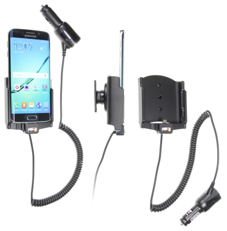 Brodit Aktiv holder med sigarettkontakt, Samsung Galaxy S6 edge  i gruppen Billyd / Smartphone til bilen / Mobilholdere hos BRL (240512731)