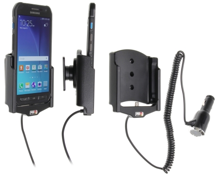 Brodit Aktiv holder med cigarettkontakt, Samsung Galaxy S6 Active  i gruppen Billyd / Smartphone til bilen / Mobilholdere hos BRL (240512752)