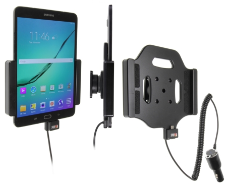 Brodit Aktiv holder med cigarettkontakt, Samsung Galaxy Tab S2 8.0 SM-T713 /SM-T719  i gruppen Billyd / Smartphone til bilen / Mobilholdere hos BRL (240512781)