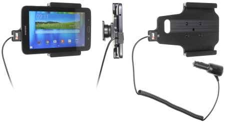 Brodit Aktiv holder med cigarettkontakt, Samsung Galaxy Tab 3 Lite  i gruppen Billyd / Smartphone til bilen / Mobilholdere hos BRL (240512838)