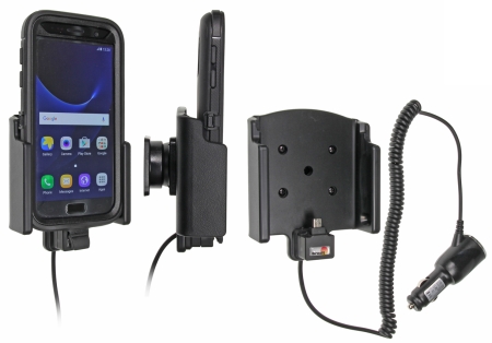 Brodit Aktiv holder med cigarettkontakt, Samsung Galaxy S7  i gruppen Billyd / Smartphone til bilen / Mobilholdere hos BRL (240512891)