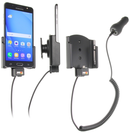 Brodit Aktiv holder med cigarettkontakt, Samsung Galaxy J5 (2016)  i gruppen Billyd / Smartphone til bilen / Mobilholdere hos BRL (240512944)