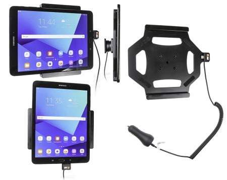 Brodit Aktiv holder med cigarettkontakt, Samsung Galaxy Tab S3 9.7 SM-T820/SM-T825  i gruppen Billyd / Smartphone til bilen / Mobilholdere hos BRL (240512968)