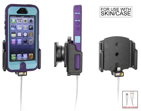 Brodit Holder for Kabeltilkobling, Apple iPhone 5/5S/SE i gruppen Billyd / Smartphone til bilen / Mobilholdere hos BRL (240514437)