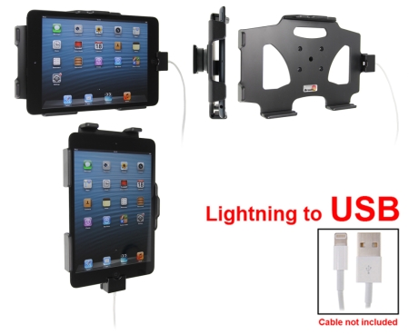 Brodit Holder for Cable Connection, Apple iPad Mini (A1432, A1454, A1455)  i gruppen Billyd / Smartphone til bilen / Mobilholdere hos BRL (240514448)