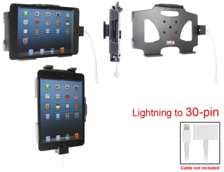 Brodit Holder for Kabeltilkobling, Apple iPad Mini (A1432, A1454, A1455)  i gruppen Billyd / Smartphone til bilen / Mobilholdere hos BRL (240514449)