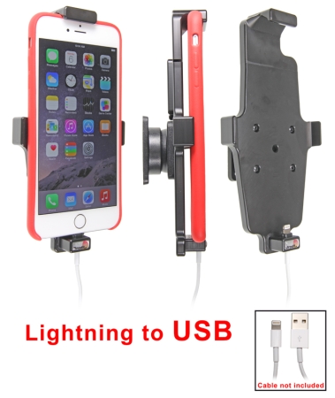 Brodit Holder for Kabeltilkobling, Apple iPhone 6 Plus/6S Plus/7 Plus/8 Plus/Xs Max i gruppen Billyd / Smartphone til bilen / Mobilholdere hos BRL (240514663)