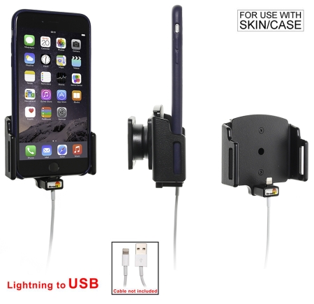 Brodit Holder for Kabeltilkobling, Apple iPhone 11/6 Plus/6S Plus/7 Plus/8 Plus/X/XR/Xs/Xs Max i gruppen Billyd / Smartphone til bilen / Mobilholdere hos BRL (240514667)
