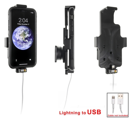 Brodit Holder for Kabeltilkobling, Apple iPhone X/Xs i gruppen Billyd / Smartphone til bilen / Mobilholdere hos BRL (240514998)