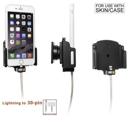 Brodit Holder for Kabeltilkobling, Apple iPhone 6/6S/7/8/SE 2nd Gen 2020/X/Xs i gruppen Billyd / Smartphone til bilen / Mobilholdere hos BRL (240515666)