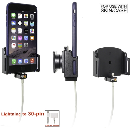 Brodit Holder for Kabeltilkobling, Apple iPhone 11/6 Plus/6S Plus/7 Plus/8 Plus/X/XR/Xs/Xs Max i gruppen Billyd / Smartphone til bilen / Mobilholdere hos BRL (240515667)