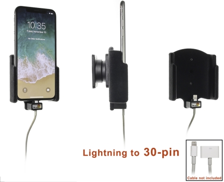Brodit Holder for Kabeltilkobling, Apple iPhone X/Xs i gruppen Billyd / Smartphone til bilen / Mobilholdere hos BRL (240515997)