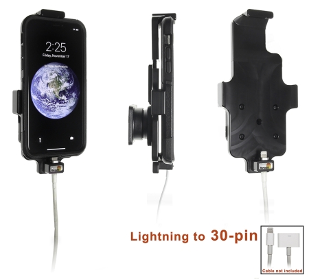 Brodit Holder for Kabeltilkobling, Apple iPhone X/Xs i gruppen Billyd / Smartphone til bilen / Mobilholdere hos BRL (240515998)