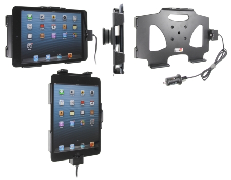 Brodit Aktiv holder med USB-kabel og cigarettadapter, Apple iPad Mini (A1432, A1454, A1455)  i gruppen Nyheter hos BRL (240521521)