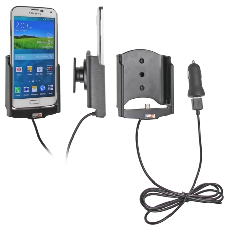 Brodit Aktiv holder med USB-kabel og cigarettadapter, Samsung Galaxy S5  i gruppen Billyd / Smartphone til bilen / Mobilholdere hos BRL (240521623)