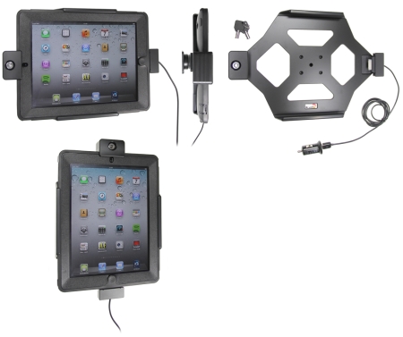 Brodit Holder med nøkkel-lås, Apple iPad 3rd Gen (A1416, A1430, A1403)  i gruppen Billyd / Smartphone til bilen / Mobilholdere hos BRL (240535395)