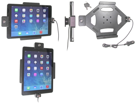 Brodit Holder med nøkkellås, Apple iPad 5th Gen (A1822, A1823)/9.7 6th Gen (A1893, A1954)/9.7 New/Air (A1474, A1475, A1476) i gruppen Billyd / Smartphone til bilen / Mobilholdere hos BRL (240535577)